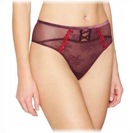 Chilot TRIUMPH Beauty-Full Lace-Up Midrise Thong - Eleganță și Senzualitate cu Dantelă Delicată